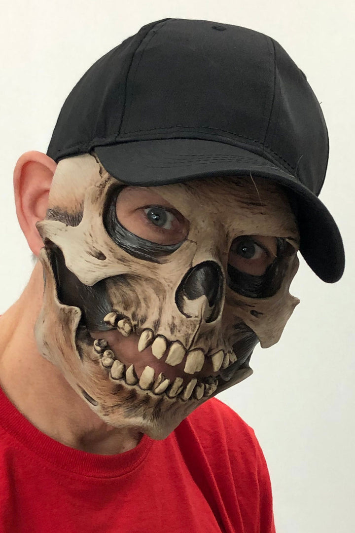 goth skull mask for men