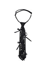 harajuku spiked neck tie 
