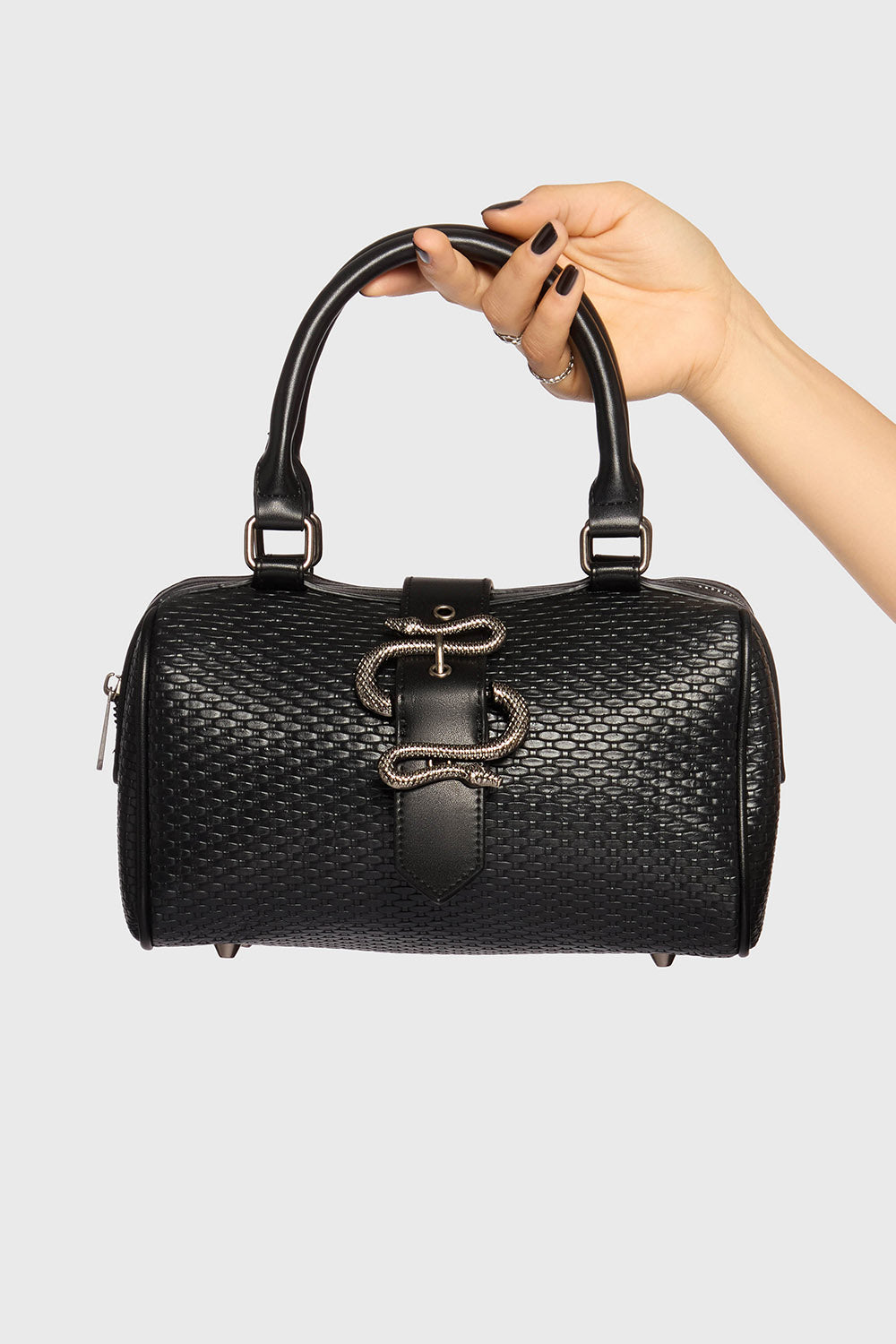 black small sized gothic handbag