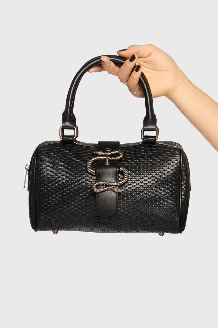 black small sized gothic handbag