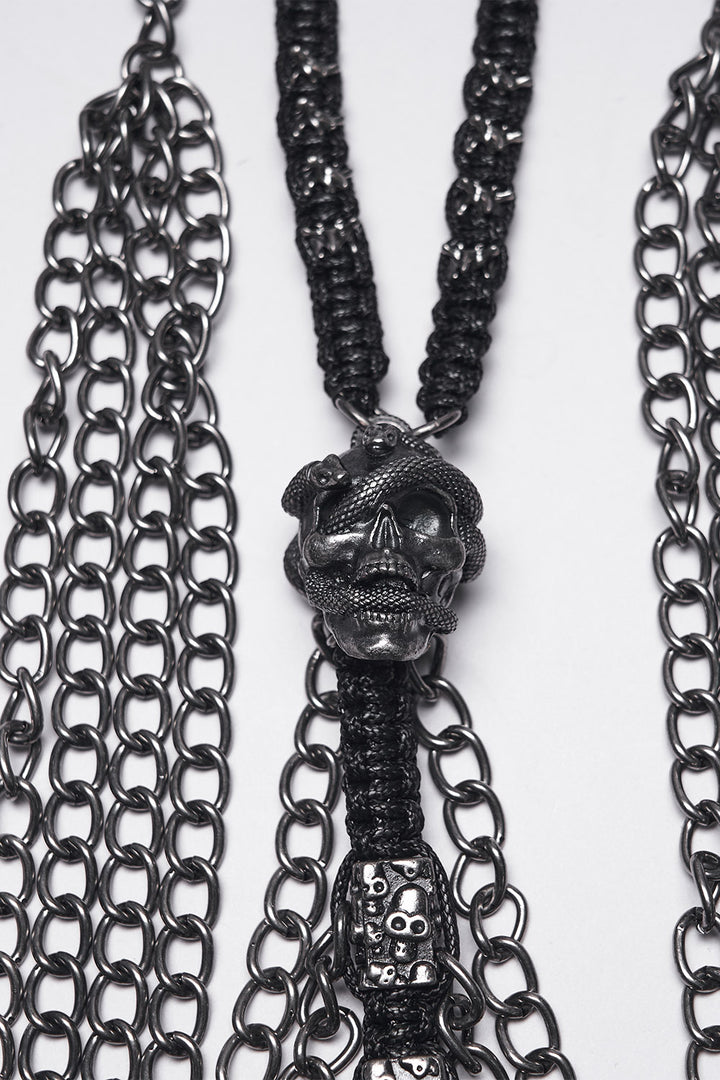skull pendant harness
