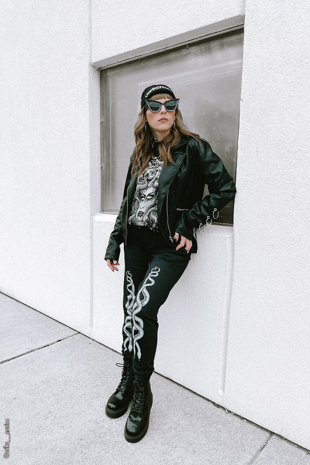 spooky snake jogger pants