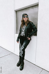 spooky snake jogger pants