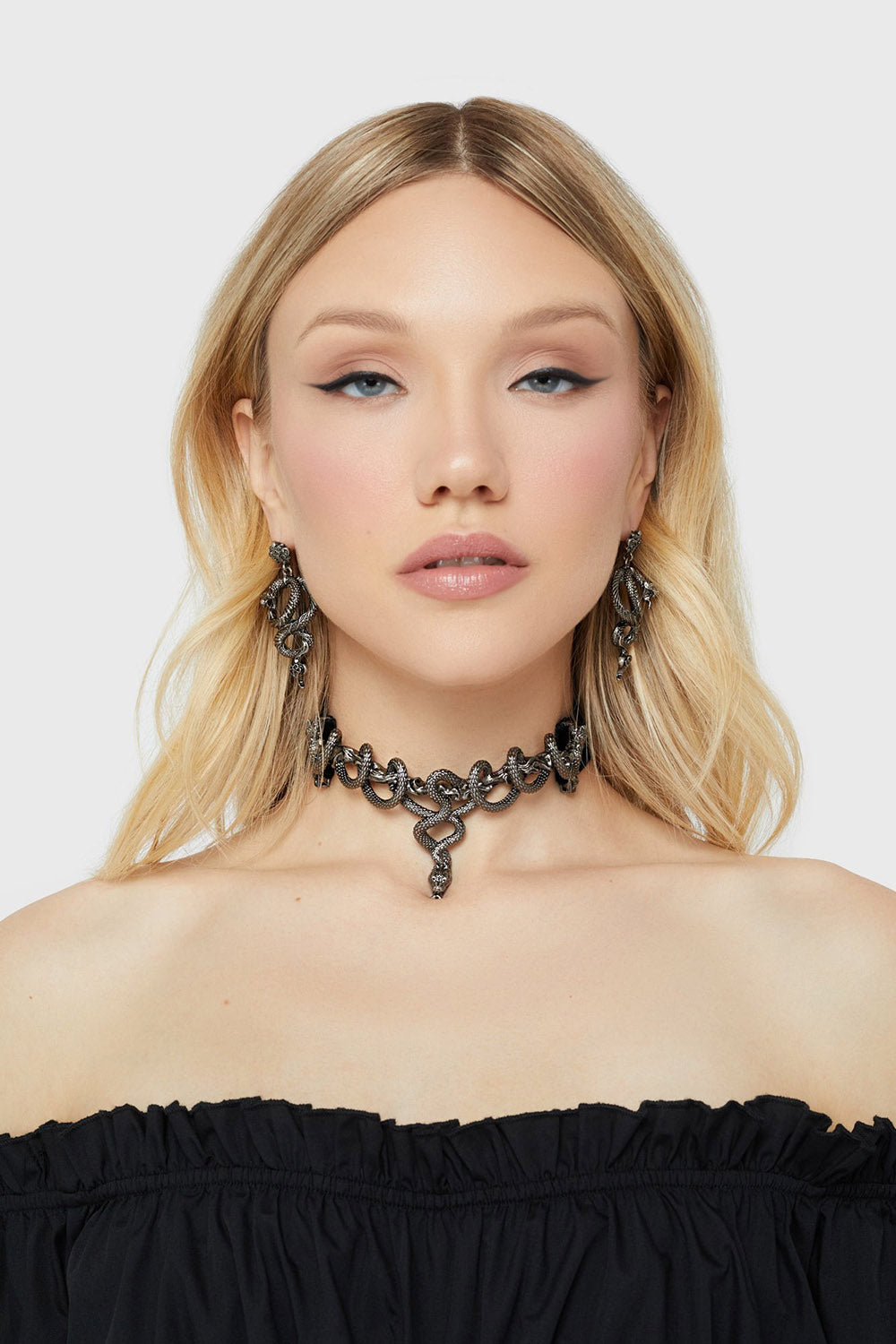 goth serpent snake jewelry 