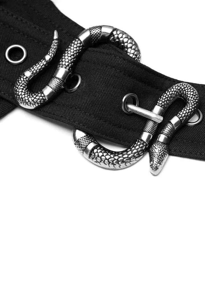 Snake Bites Suspender Belt