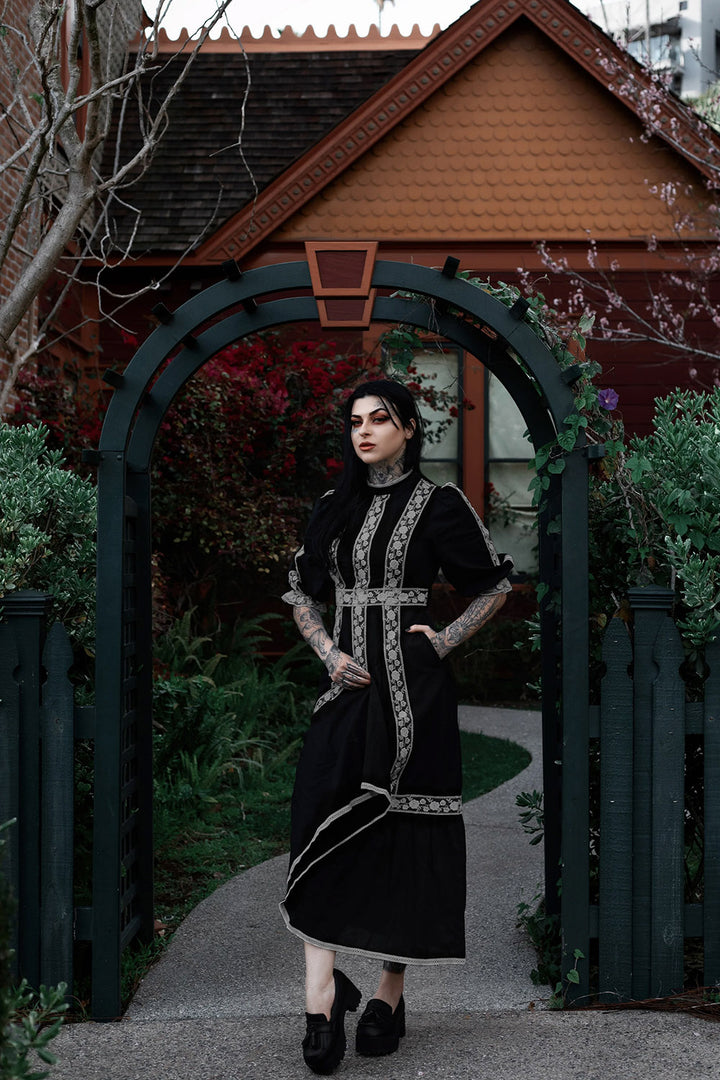 womens plus size victorian goth dress
