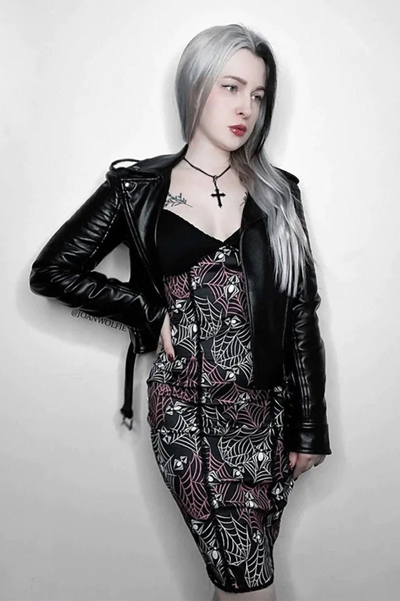Vestido camisero Love Webs Spiderwebs Chaos