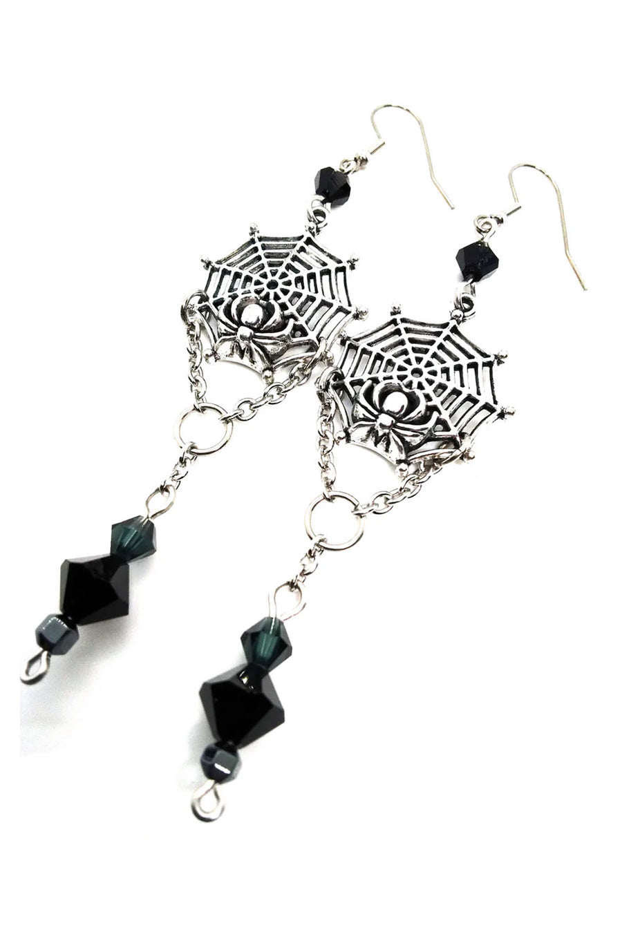 halloween goth earrings