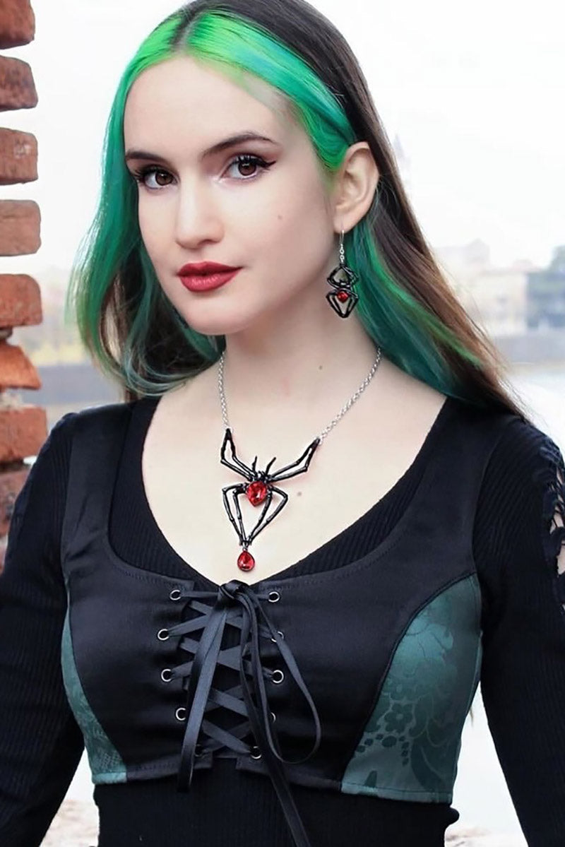 maximalist goth jewelry 