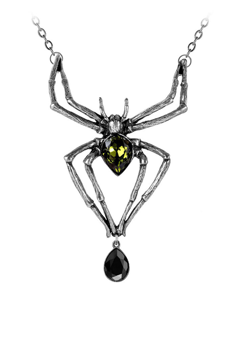 large spider necklace