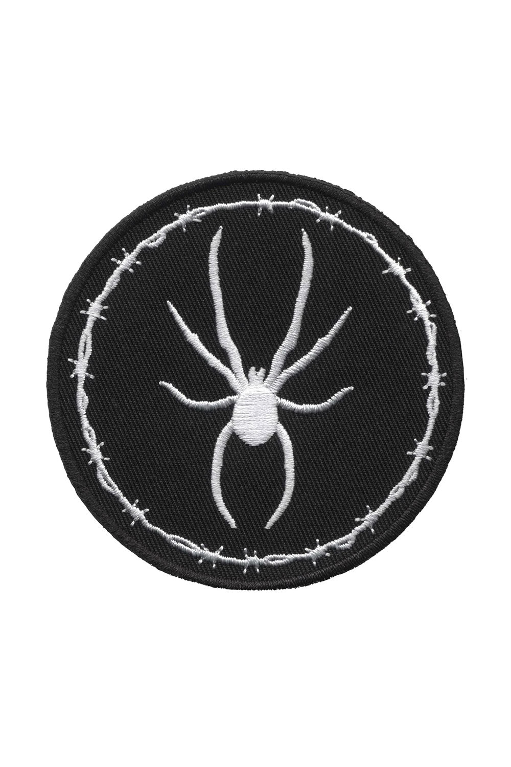 Barbed Wire Spider Patch [BLACK]