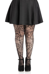 halloween plus size fishnet stockings