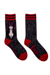 gothic elvira socks 