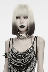 Women's Punk Spiked Choker from Punk Rave