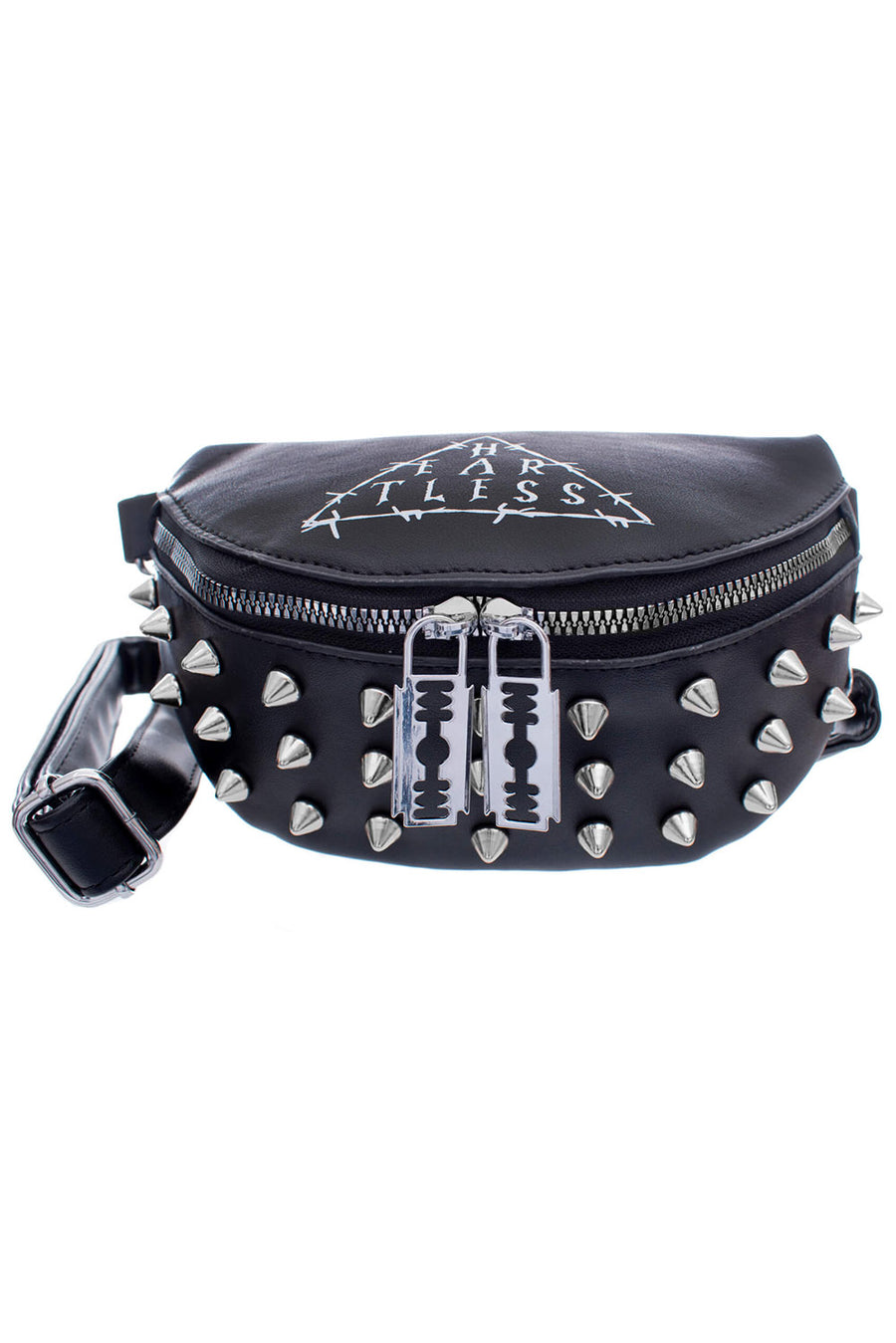 rivet spike fanny pack