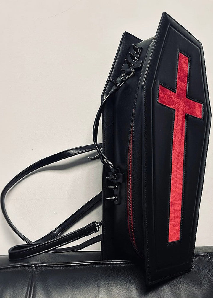 coffin shaped bag