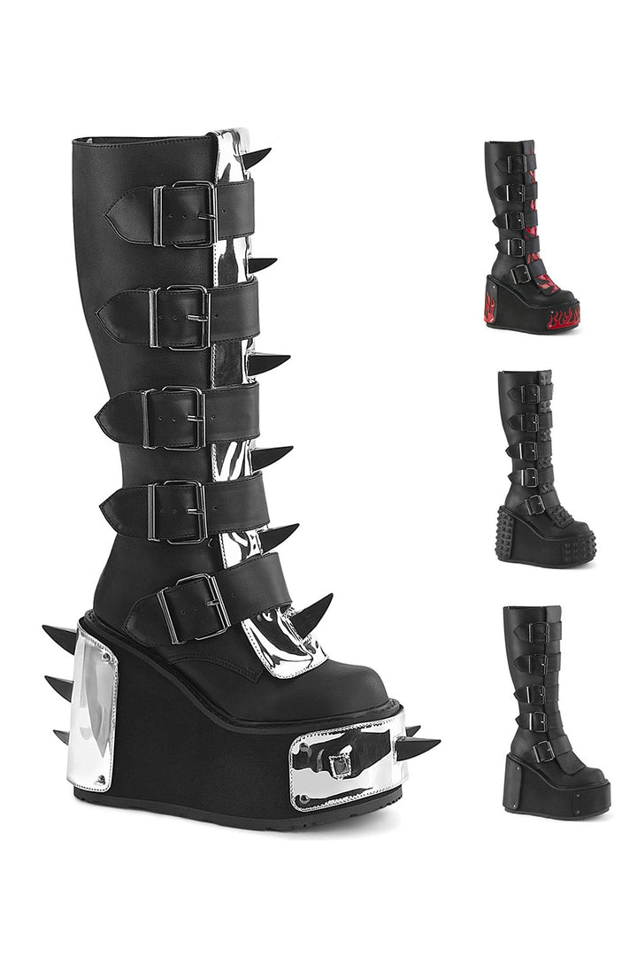 womens demonia platform boots