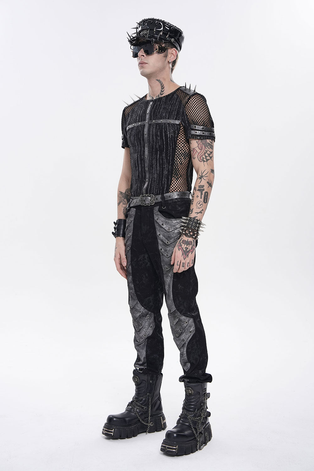 Punk top for men