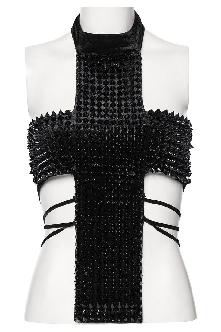 gothic cross top