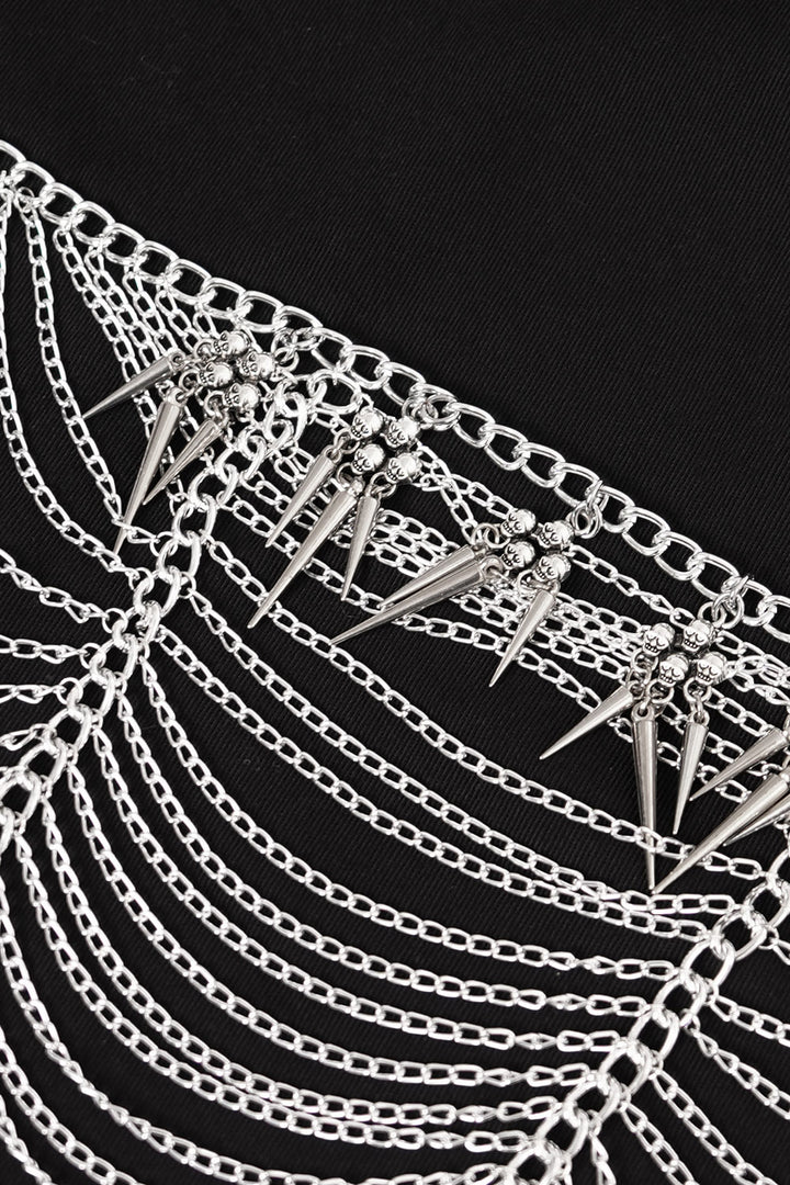 spiked chain harness
