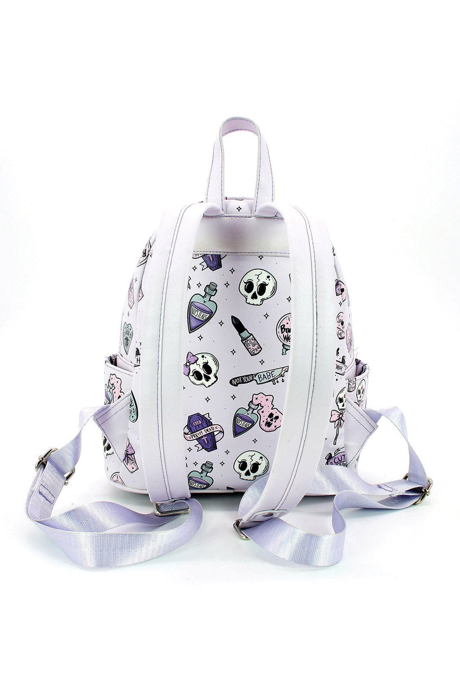 small pastel goth backpack