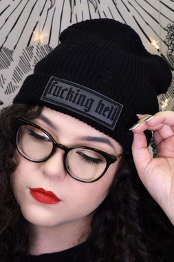 F*cking Hell Blackout Beanie