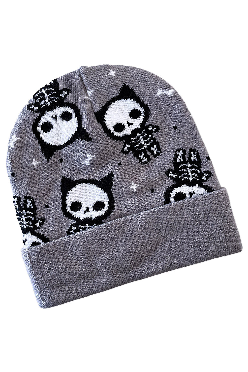 Skeleton Cat Beanie