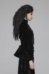 fishtail vampire goth jacket