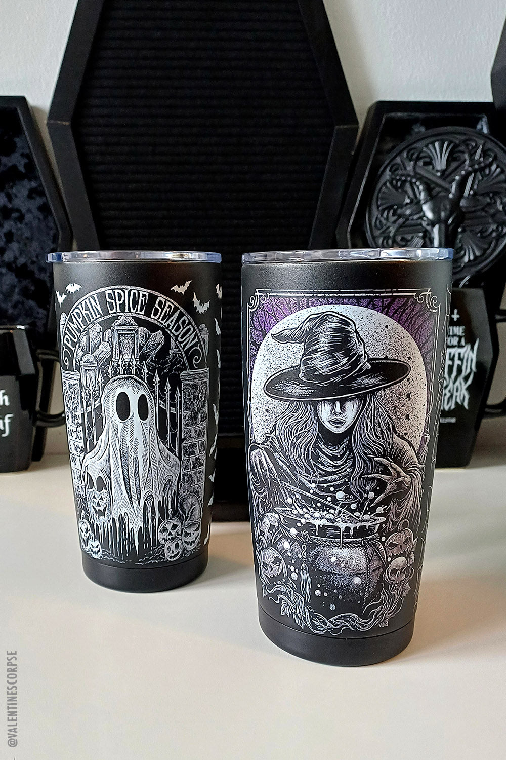 Witch's Cauldron 20 oz Travel Mug