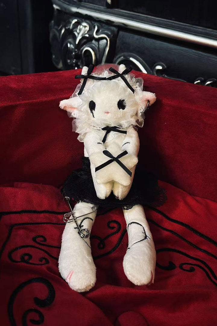 spooky weird oddities gothic doll mystery item