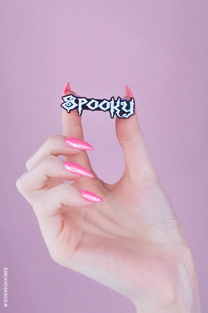 Spooky Enamel Pin