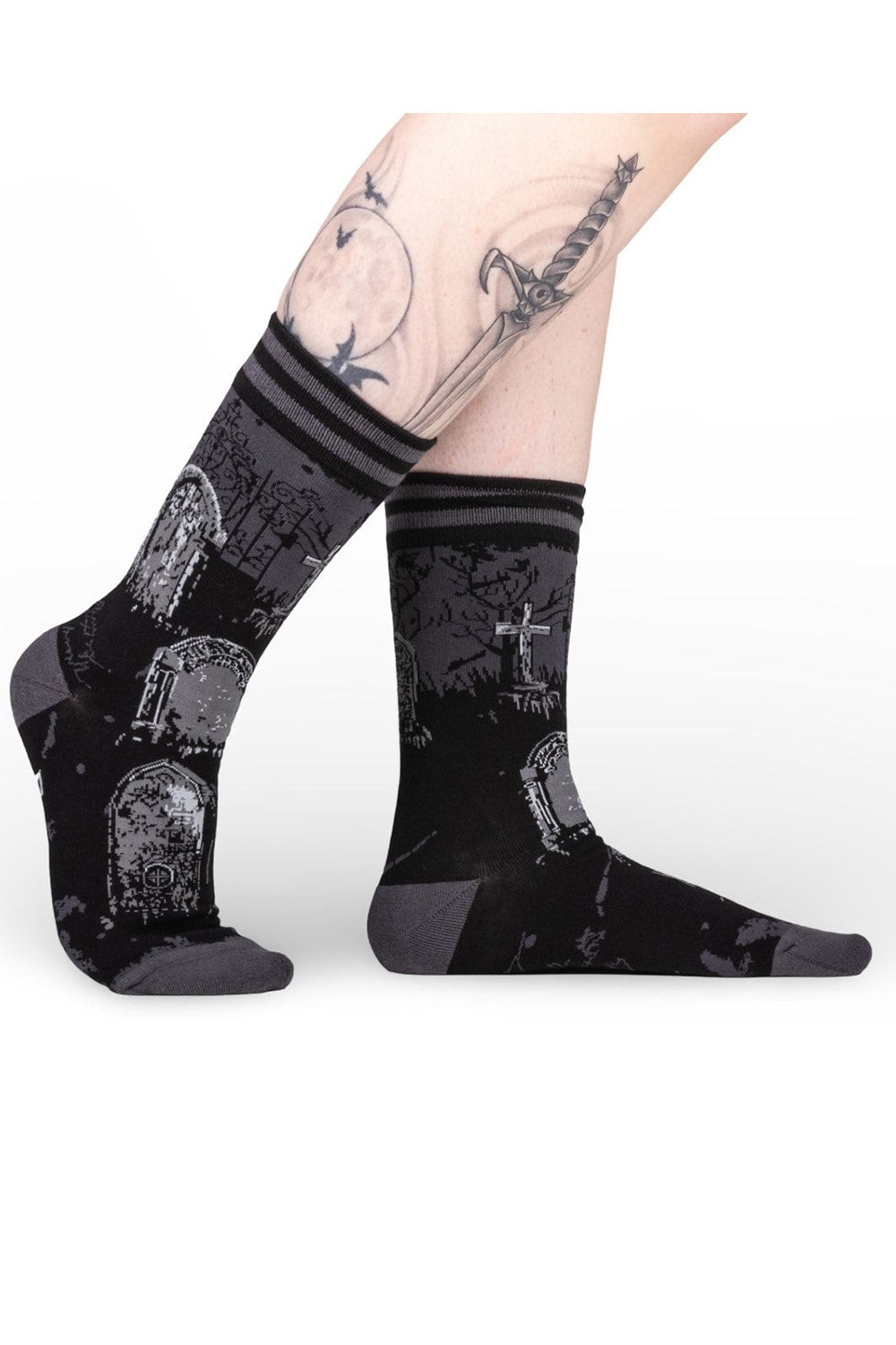 halloween tombstone socks 
