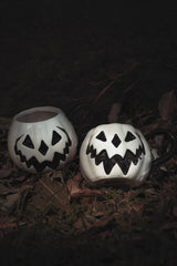 White Pumpkin Haunted Hallows Mug [WHITE]
