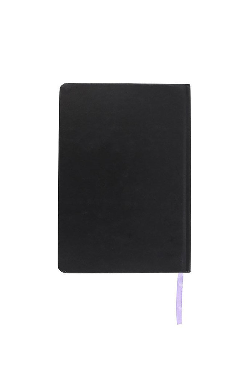 black witchy dark cottagecore plant notebook