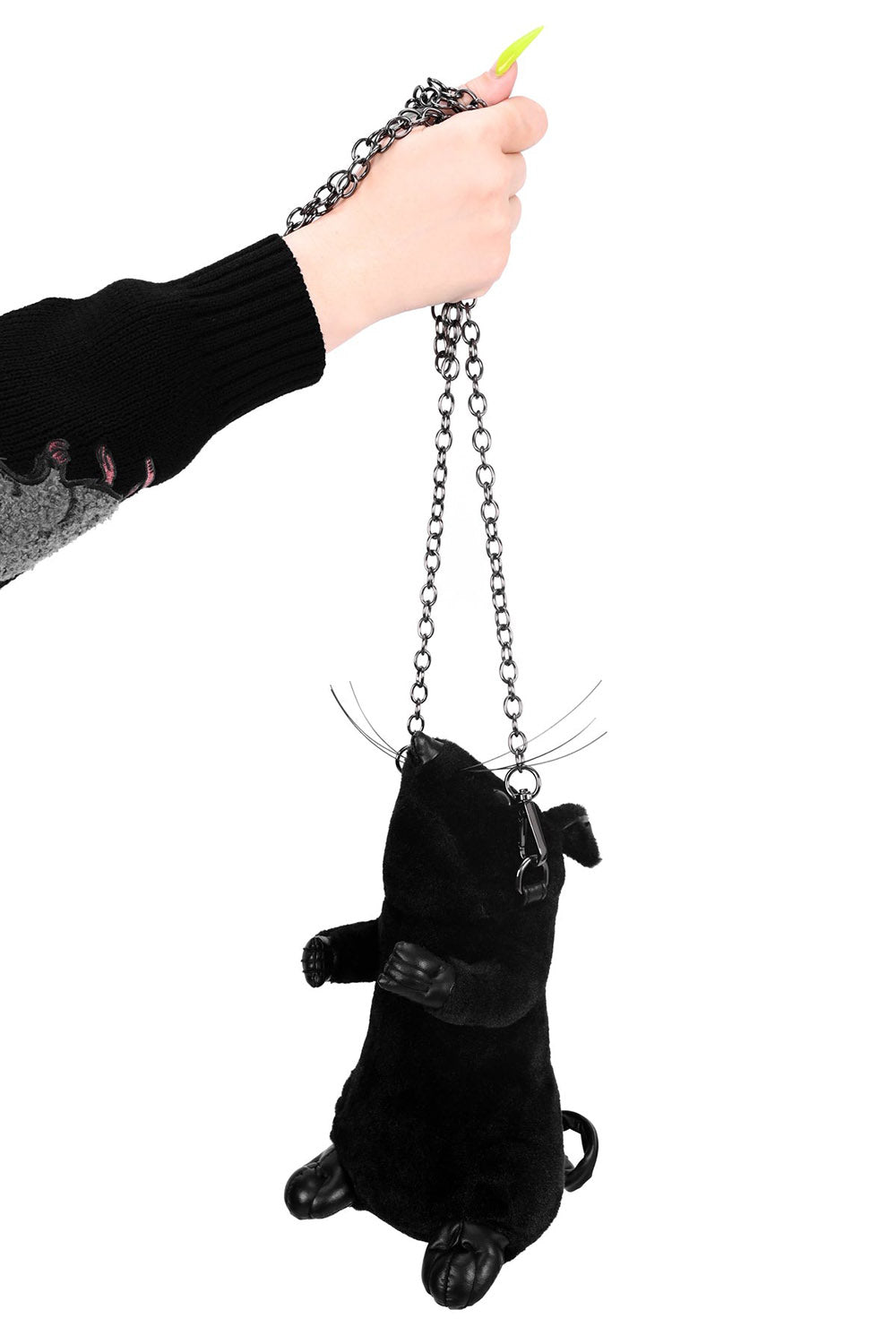 rat shaped plushie stuffed animal plushie bag purse