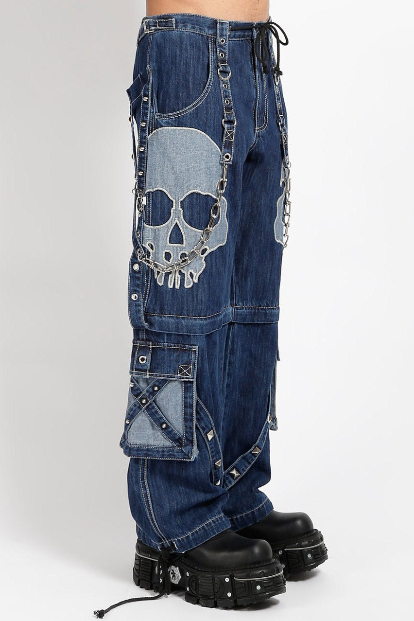 Tripp NYC Maximum Skull Pants [INDIGO DENIM] – VampireFreaks