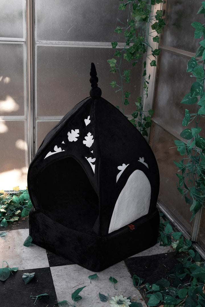 gothic dog bed