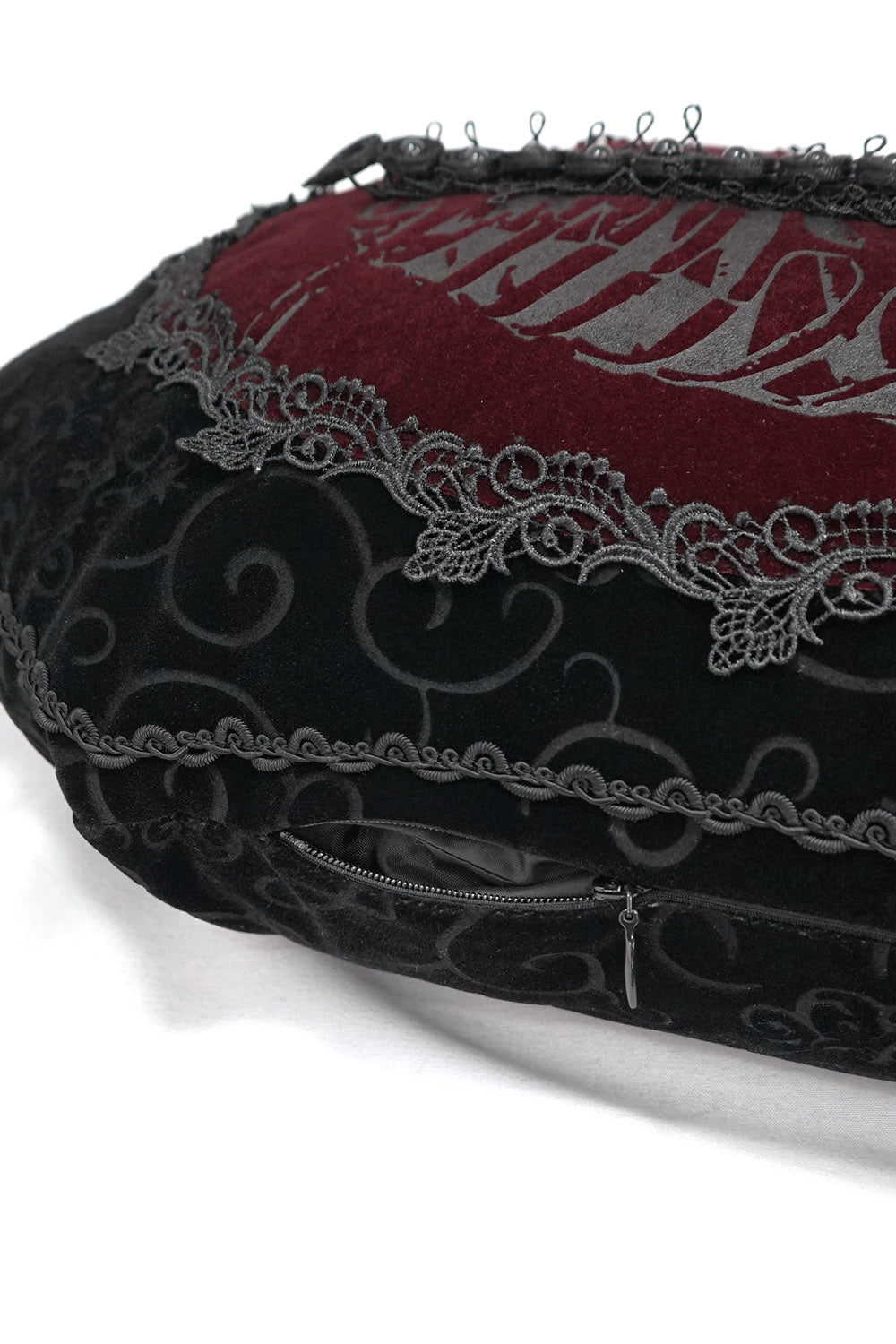 Haunted Mansion Coffin Throw Pillow