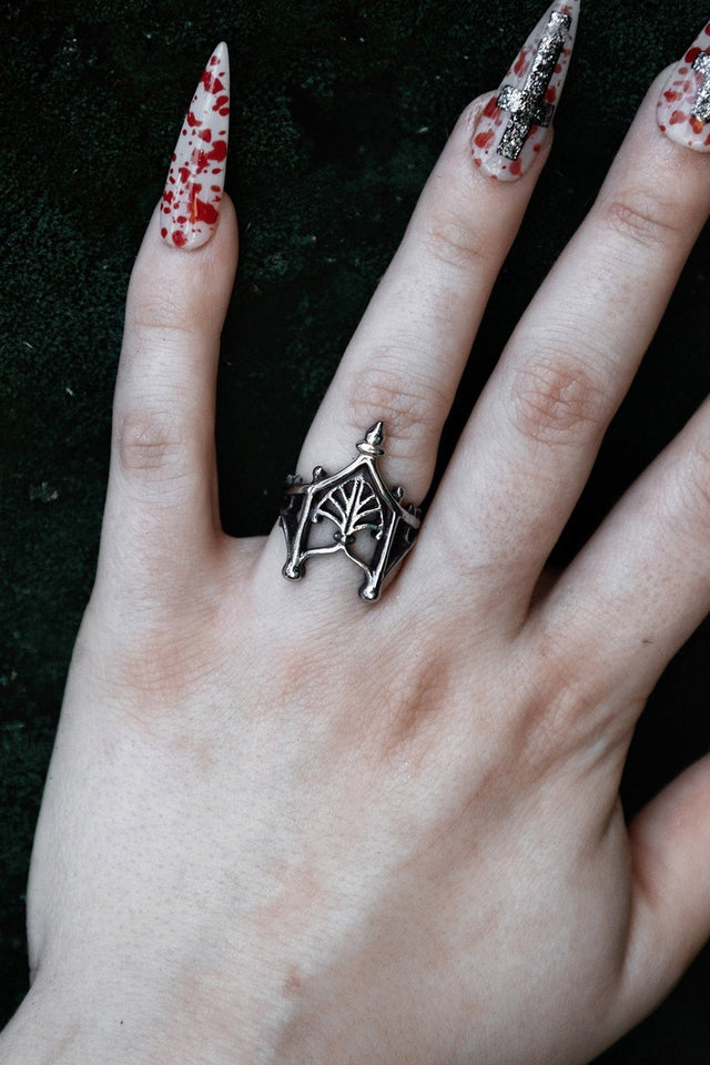Sacred Arches Ring [SILVER] – VampireFreaks