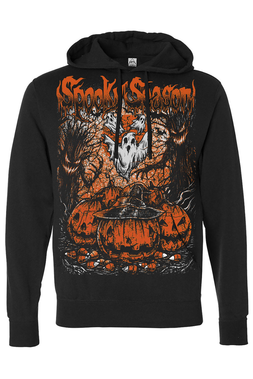 gothic pumpkin fall hoodie