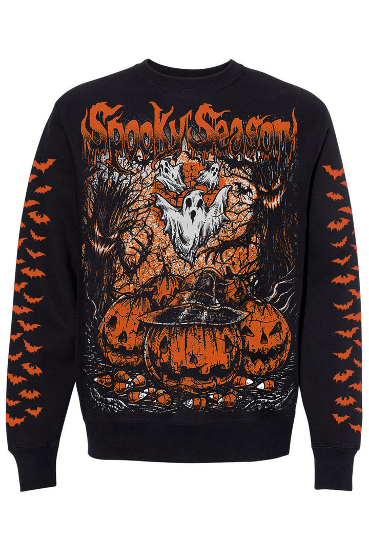 spooky autumn sweater