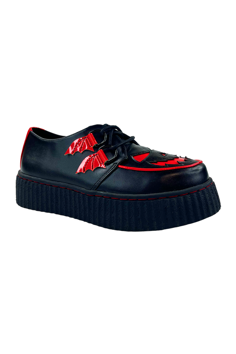 Krypt Scary Jack Creepers [BLACK/RED]