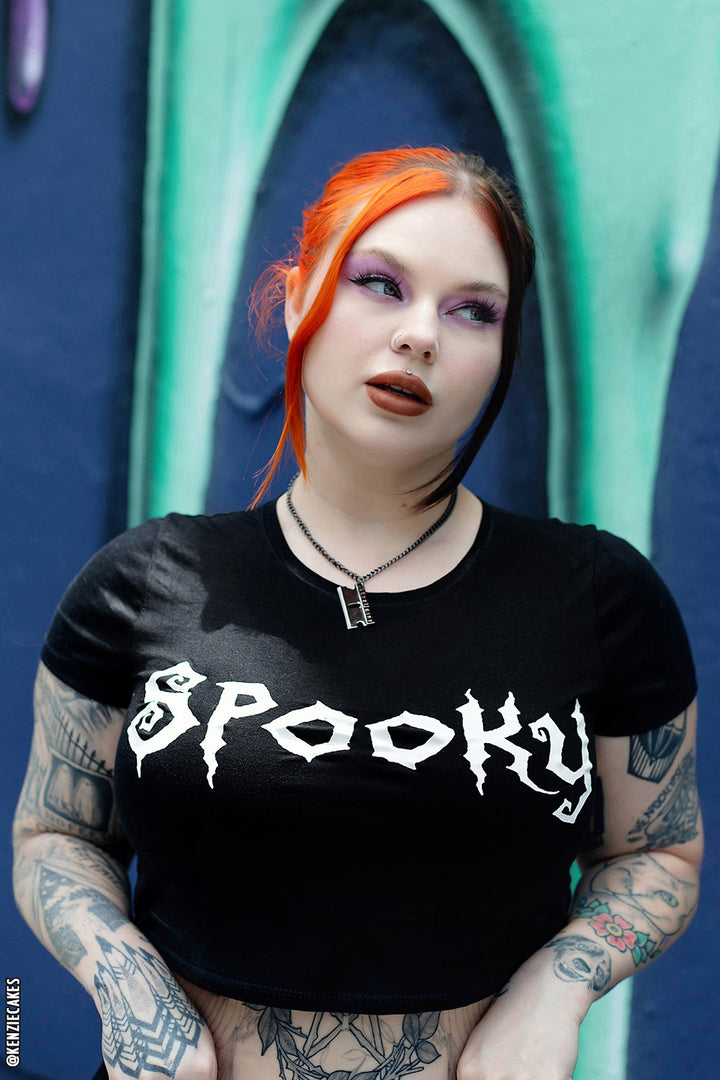 Spooky Crop Top
