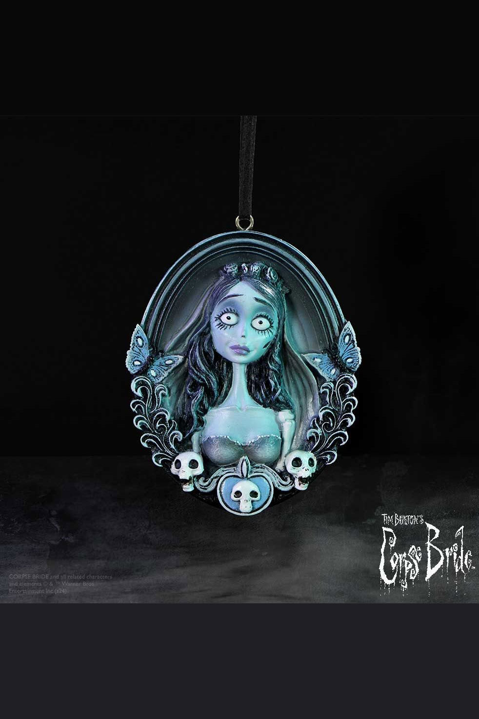 resin officially licensed tim burton christmas tree ornament 