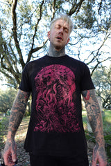 Three-Headed Werewolf T-shirt [WINE RED]