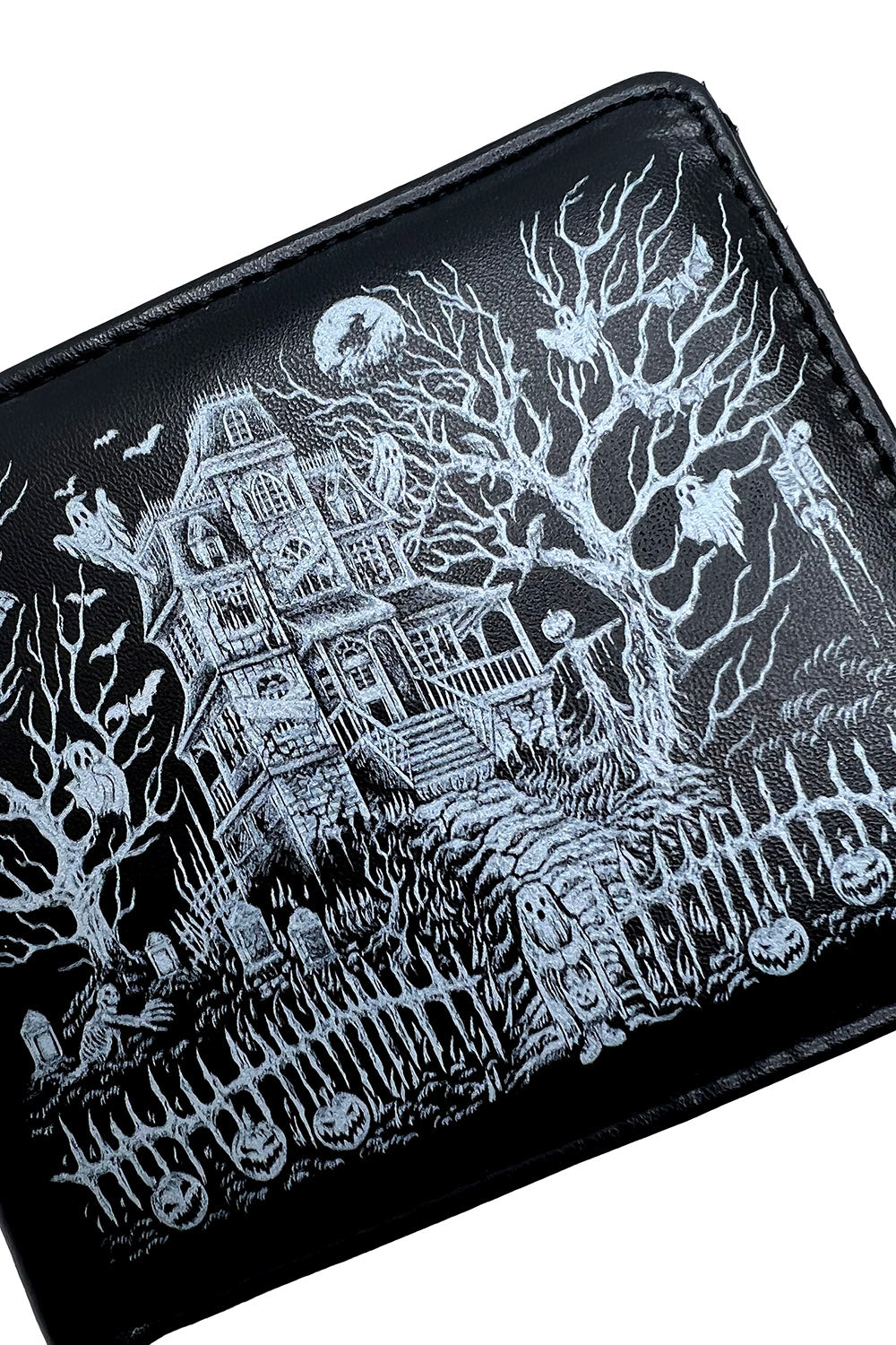 Haunted Mansion Bifold Wallet w/ Chain