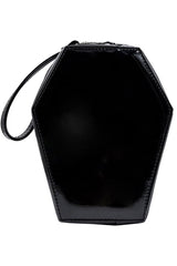 skeleton coffin shaped wallet