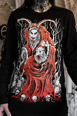 heavy metal long sleeve xmas shirt