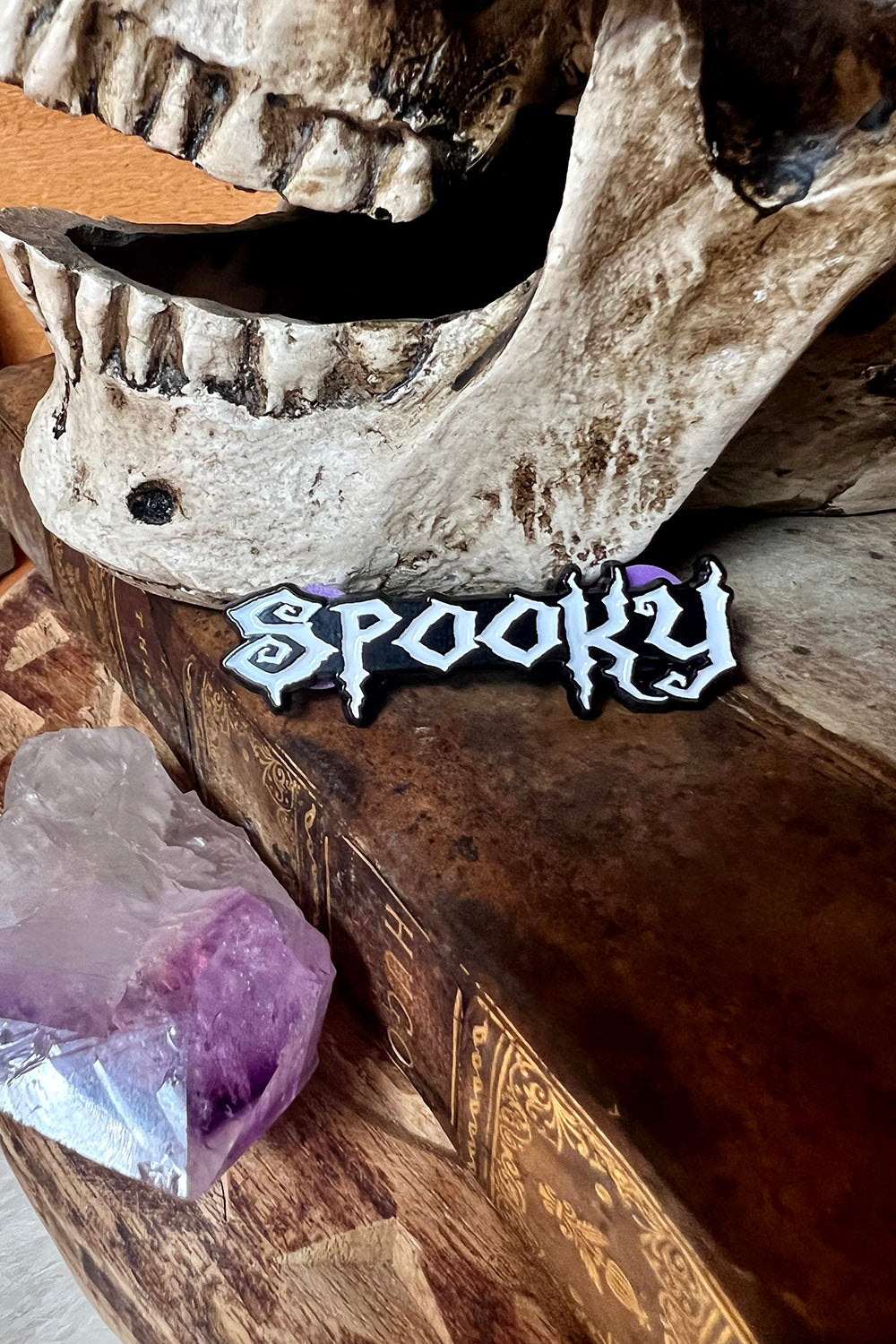 Spooky Enamel Pin