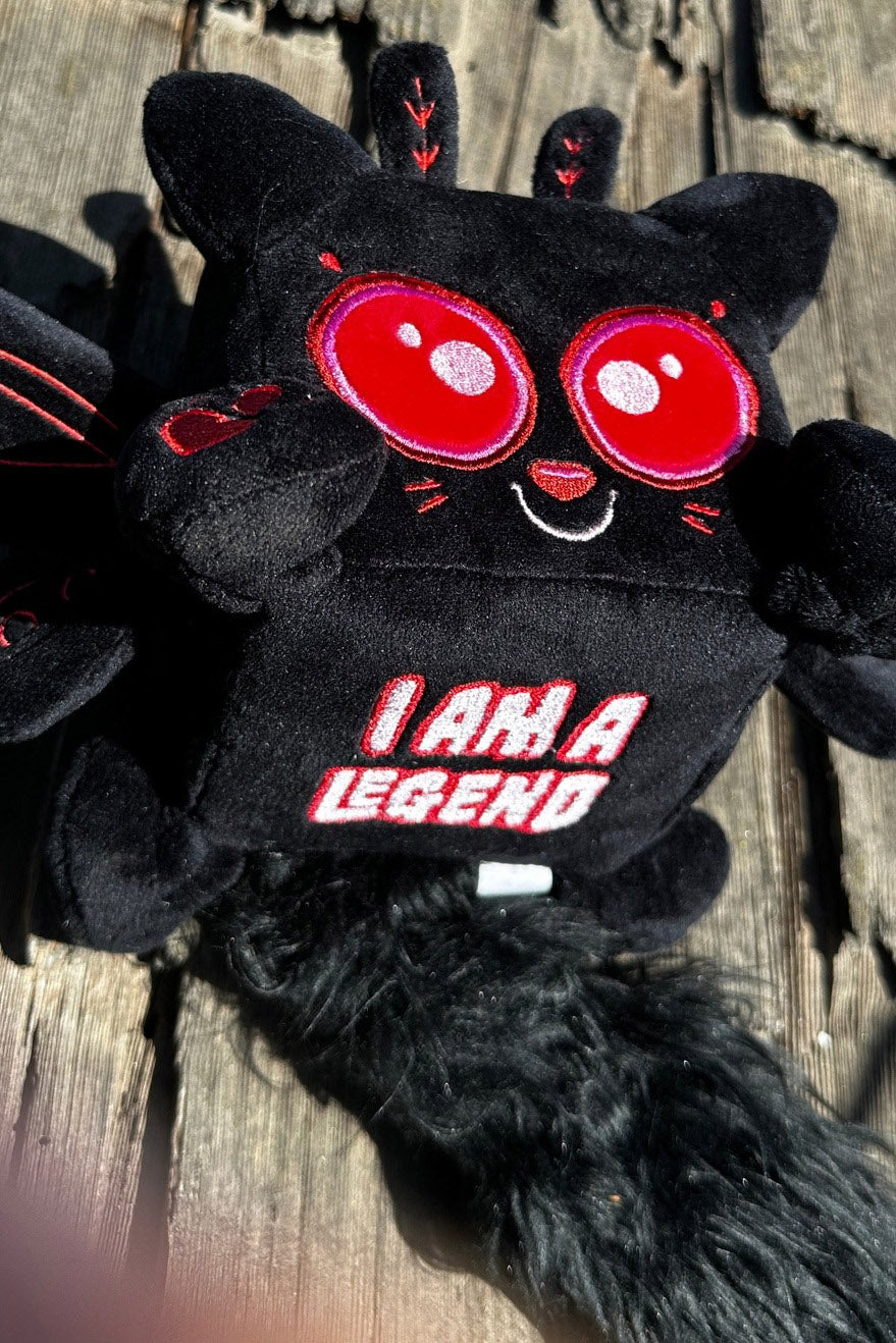 creepy cute mothman plush toy